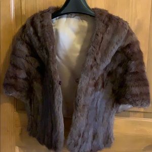 Mink Cape